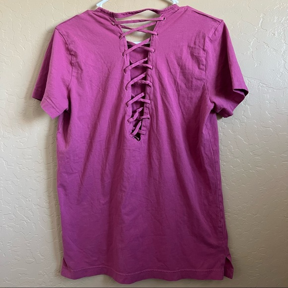 VS PINK Nation T-Shirt - Size XS - Picture 2 of 4